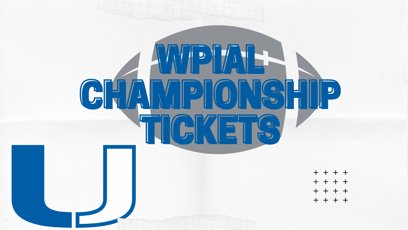 WPIAL Championship Tickets Union Area School District